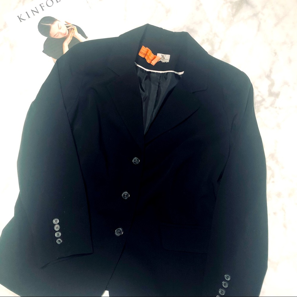 Worthington Woman Classic Black Suit Jacket Sz 1X